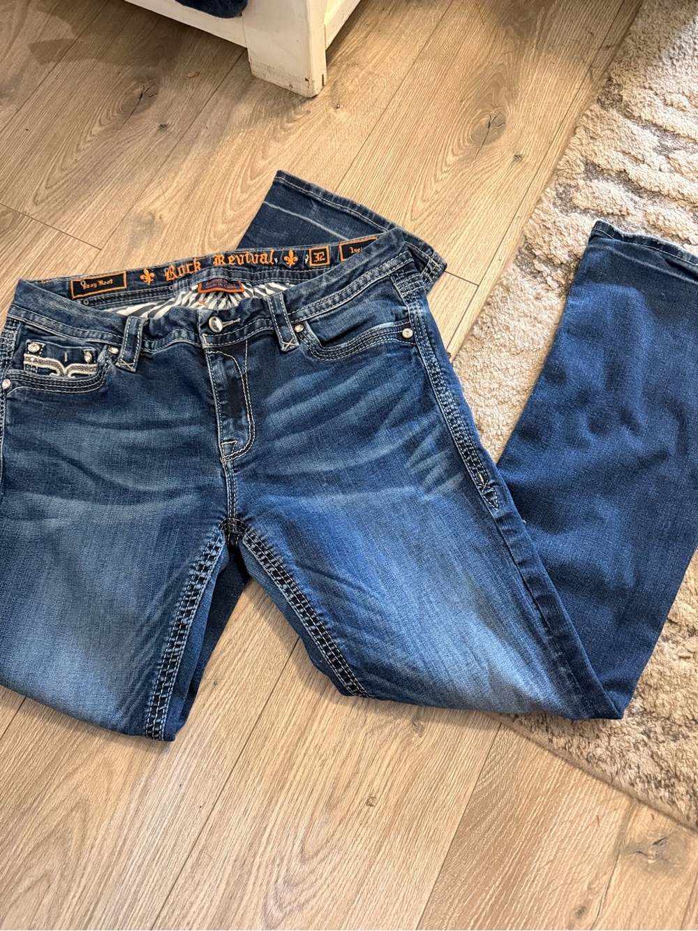 Rock Revival Women’s Blue Boot Cut Jeans